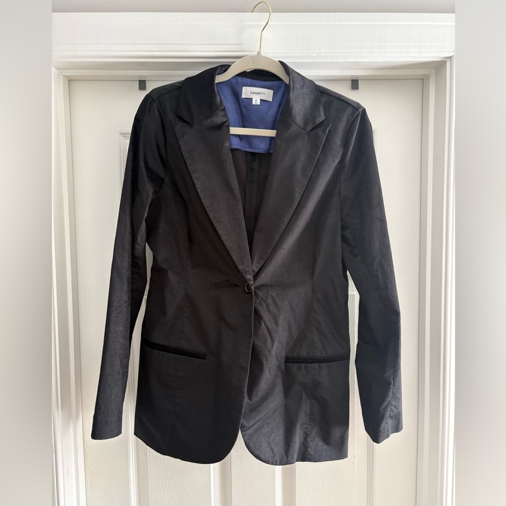 Holiday Velvet Blazer